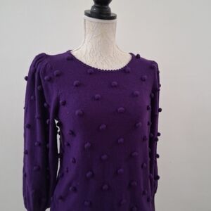Lilly Pulitzer Purple Sweater